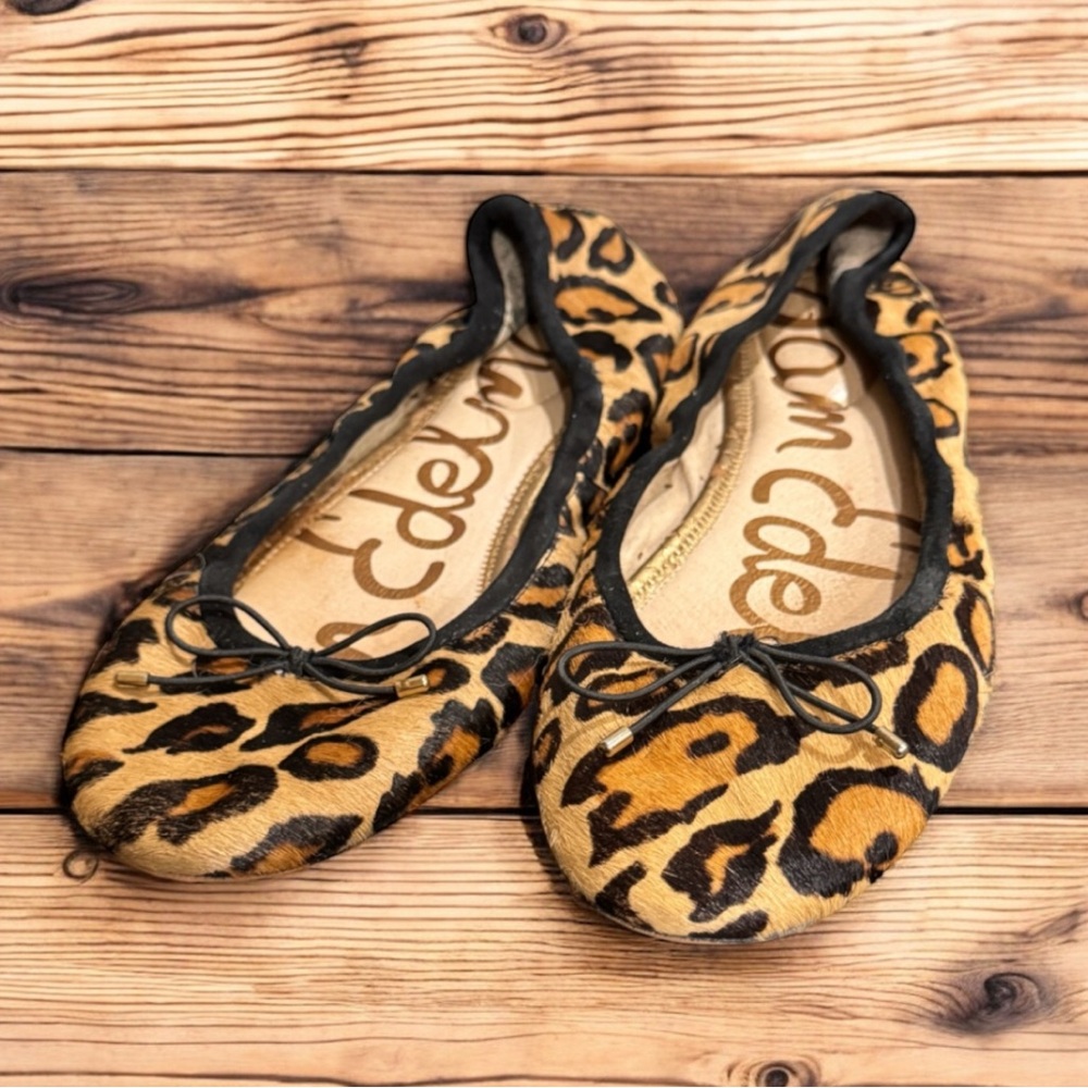 Sam Edelman Leopard Print Flats size 9.5